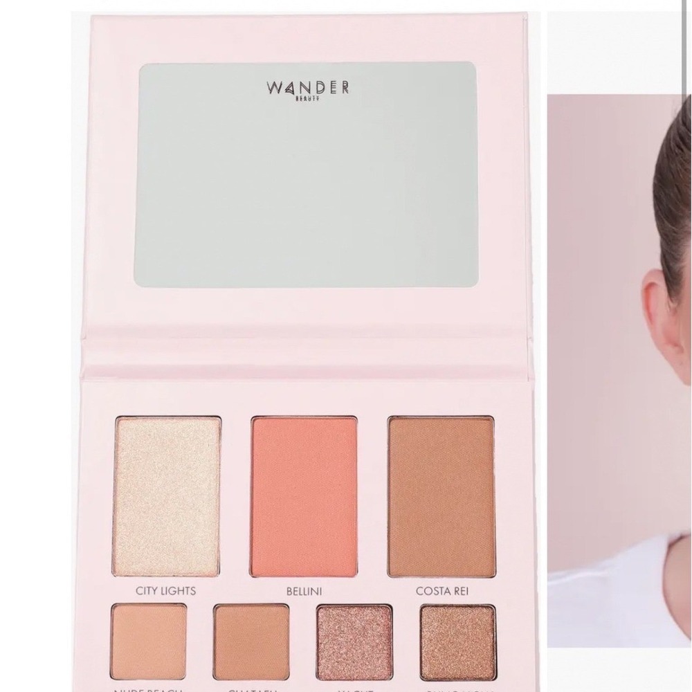 Wander Beauty Getaway Eye and Face Palette Sunkissed Light Medium‎ New in Box